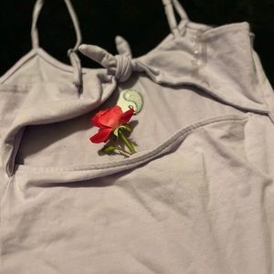 Yin Yan purple dress